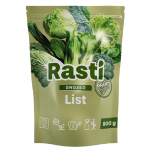 Gnojilo za solato, vrtnine in zelišča Rasti LIST