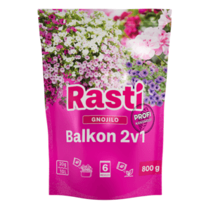 Rasti Balkon DOLGOTRAJNO GNOJILO (za lonce in korita)