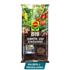 Zemlja za paradižnik in plodovke COMPO BIO (brez šote)