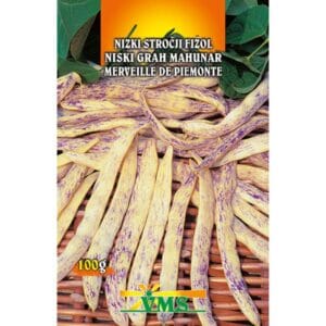 Seme Fižol Čudo Piemonta, VMS (nizki stročji)