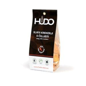 HUDO DOBRO Slani krekerji s čilijem