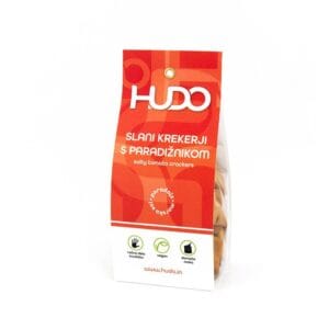 HUDO DOBRO Slani krekerji s paradižnikom